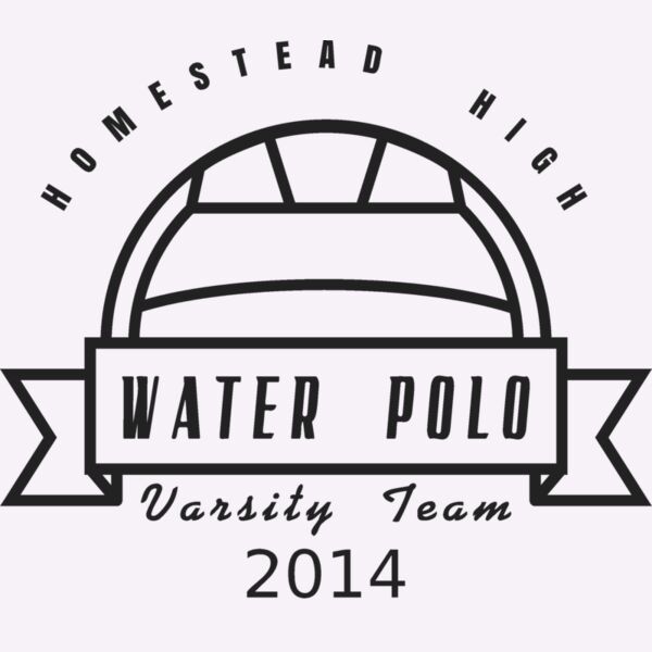 Water Polo Template DNT001 BW Thumbnail