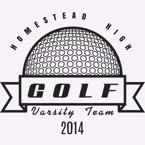 Golf Template DNT001 BW Thumbnail