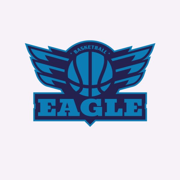 Eagle Basketball Logo Template Thumbnail