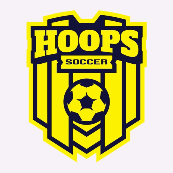 Hoops Soccer logo template Thumbnail