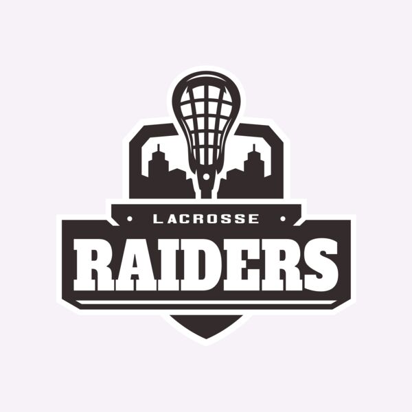 Raiders Lacrosse Logo Template Thumbnail