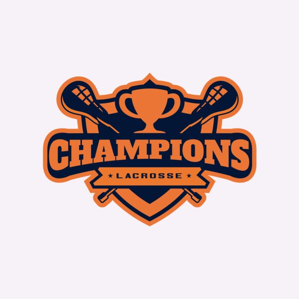 Champions Lacrosse Logo Template Thumbnail