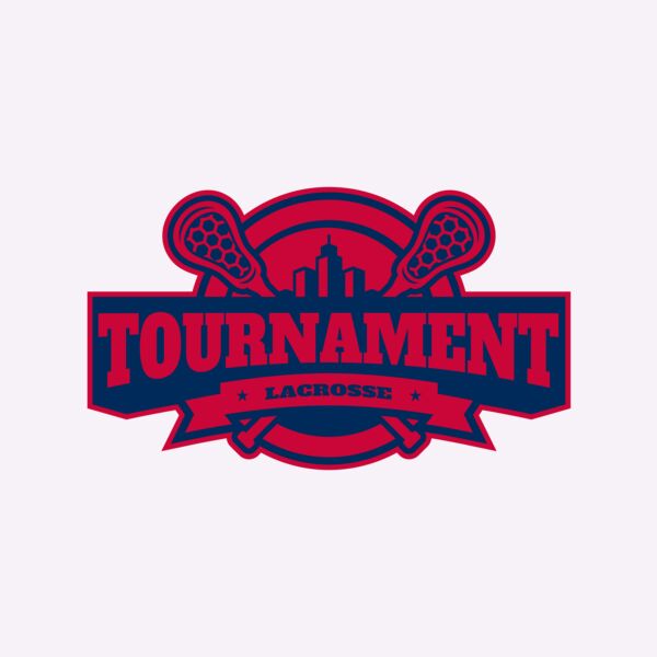 Tournament Lacrosse Logo Template Thumbnail