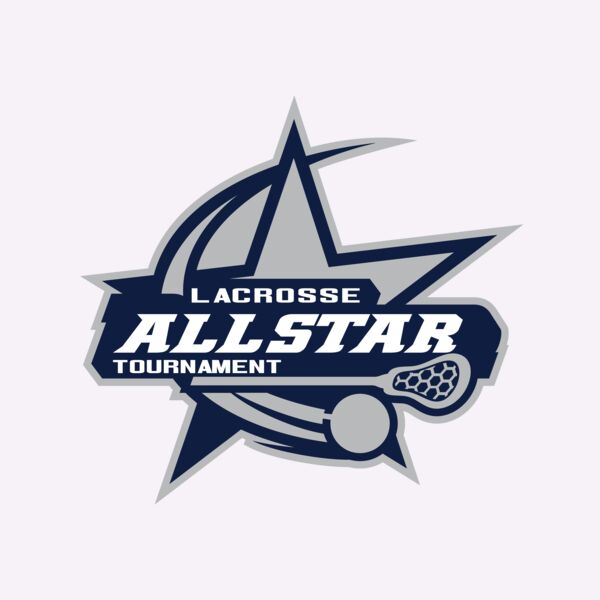 Allstar Tournament Lacrosse Logo Template 02 Thumbnail