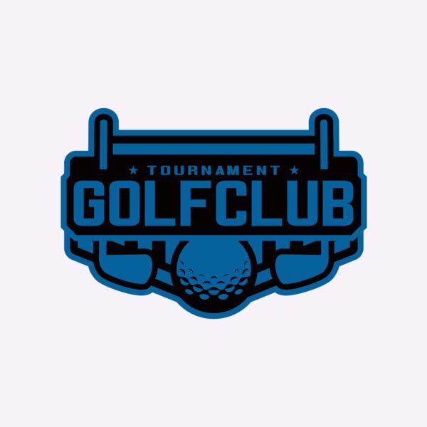 Golf club Tournament logo template Thumbnail