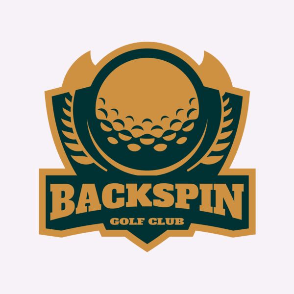 Backspin Golf club logo template Thumbnail