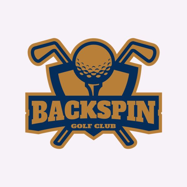 Backspin Golf Club logo template Thumbnail