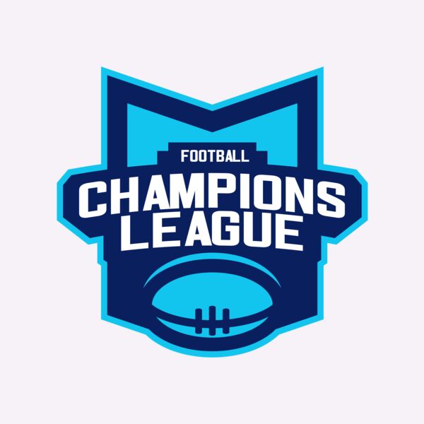 Champions League Football logo template 03 Thumbnail