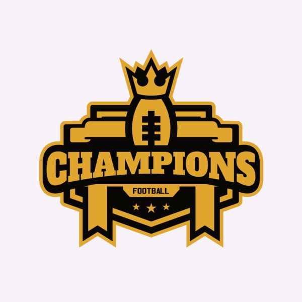Champions Football Team logo template 02 Thumbnail