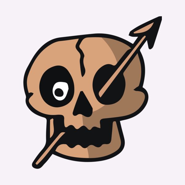 Elements Skulls logo template 11 Thumbnail