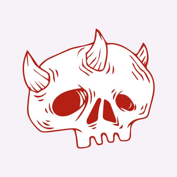 Elements Skulls logo template 28 Thumbnail