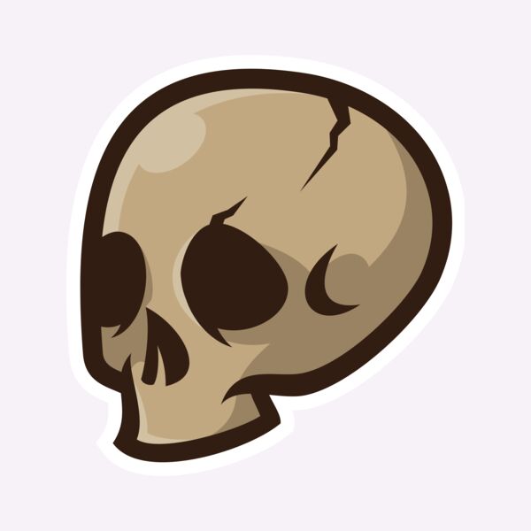 Elements Skulls logo template 30 Thumbnail