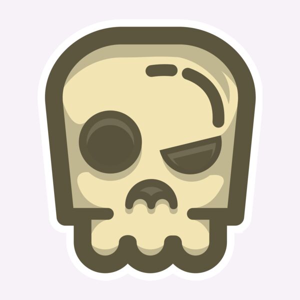 Elements Skulls logo template 131 Thumbnail