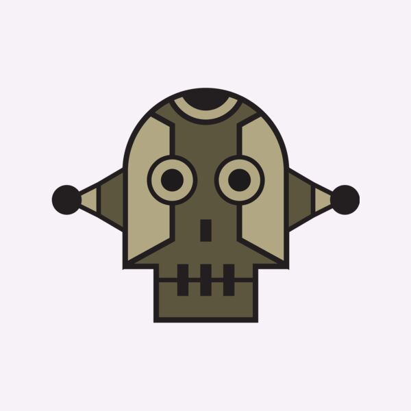 Elements Skulls logo template 150 Thumbnail